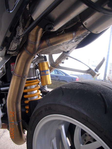 Bmw R1200S 2006-2008 Exhaust GPR Double Slip-on Furore Nero