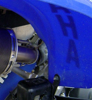 Yamaha Raptor 660 2000-2005 Exhaust GPR Slip-on Deeptone Atv - photo 8