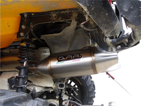 Can Am Outlander 650 XT 2013-2023 Exhaust GPR Slip-on Deeptone Atv - photo 6