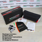 Ducati Panigale V4 2018-2024 Seat Cover Tappezzeria Italia TPZ in Black Diamond