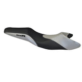 Suzuki GSR 600 2006-2011 Seat Cover Tappezzeria Italia TPZ in Silver and Black