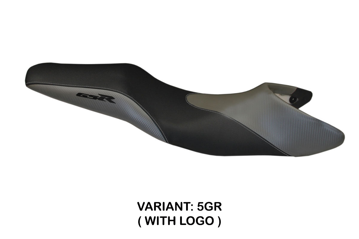 Suzuki GSR 600 2006-2011 Seat Cover Tappezzeria Italia TPZ in Grey and Black