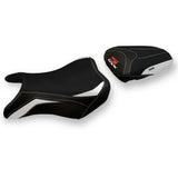 Suzuki GSXS 750 2017-2021 Seat Cover Tappezzeria Italia TPZ in White and Black