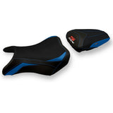Suzuki GSXS 750 2017-2021 Seat Cover Tappezzeria Italia TPZ in Blue and Black