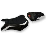 Suzuki GSXS 750 2017-2021 Seat Cover Tappezzeria Italia TPZ Ultragrip in White