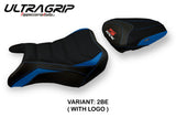 Suzuki GSXS 750 2017-2021 Seat Cover Tappezzeria Italia TPZ Ultragrip in Blue