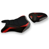 Suzuki GSXS 750 2017-2021 Seat Cover Tappezzeria Italia TPZ Ultragrip in Red and Grey