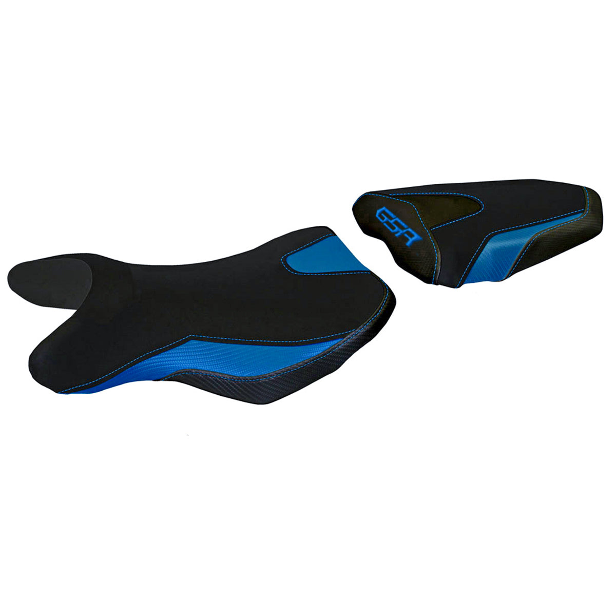 Suzuki GSR 750 2010-2017 Seat Cover Tappezzeria Italia TPZ in Blue and Black