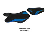 Suzuki GSR 750 2010-2017 Seat Cover Tappezzeria Italia TPZ in Blue and Black