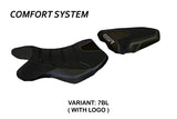 Suzuki GSR 750 2010-2017 Seat Cover Tappezzeria Italia TPZ Comfort in Black
