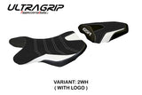 Suzuki GSR 750 2010-2017 Seat Cover Tappezzeria Italia TPZ Ultragrip in White