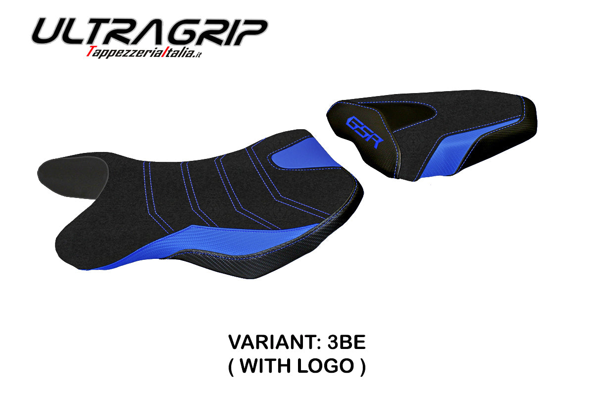 Suzuki GSR 750 2010-2017 Seat Cover Tappezzeria Italia TPZ Ultragrip in Blue
