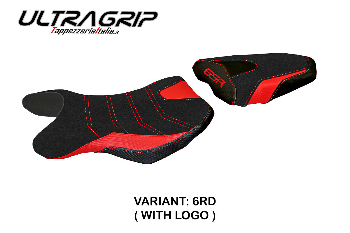 Suzuki GSR 750 2010-2017 Seat Cover Tappezzeria Italia TPZ Ultragrip in Red