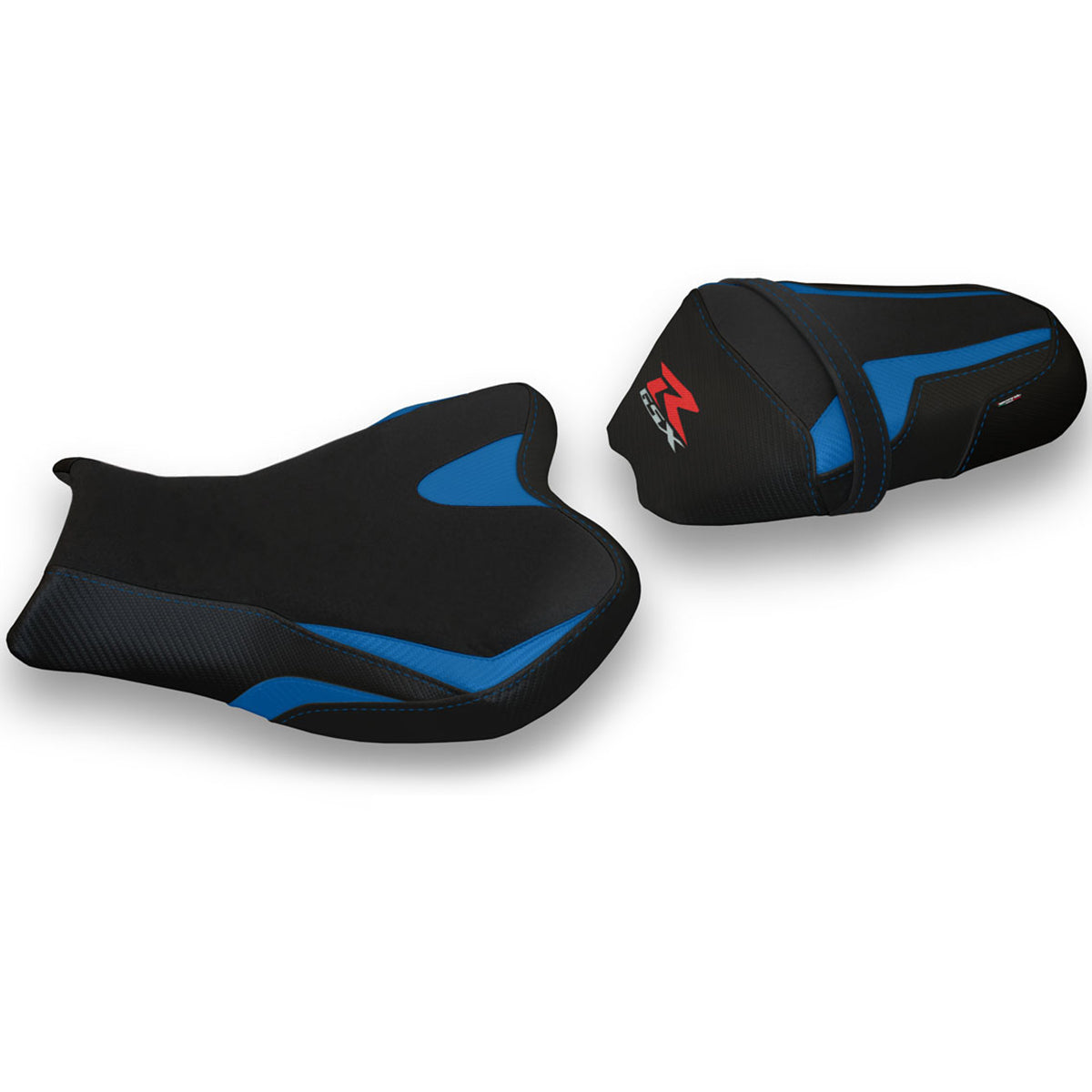 Suzuki GSXR 1000 2009-2016 Seat Cover Tappezzeria Italia TPZ in Blue and Black