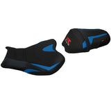 Suzuki GSXR 1000 2009-2016 Seat Cover Tappezzeria Italia TPZ Ultragrip in Blue and Black