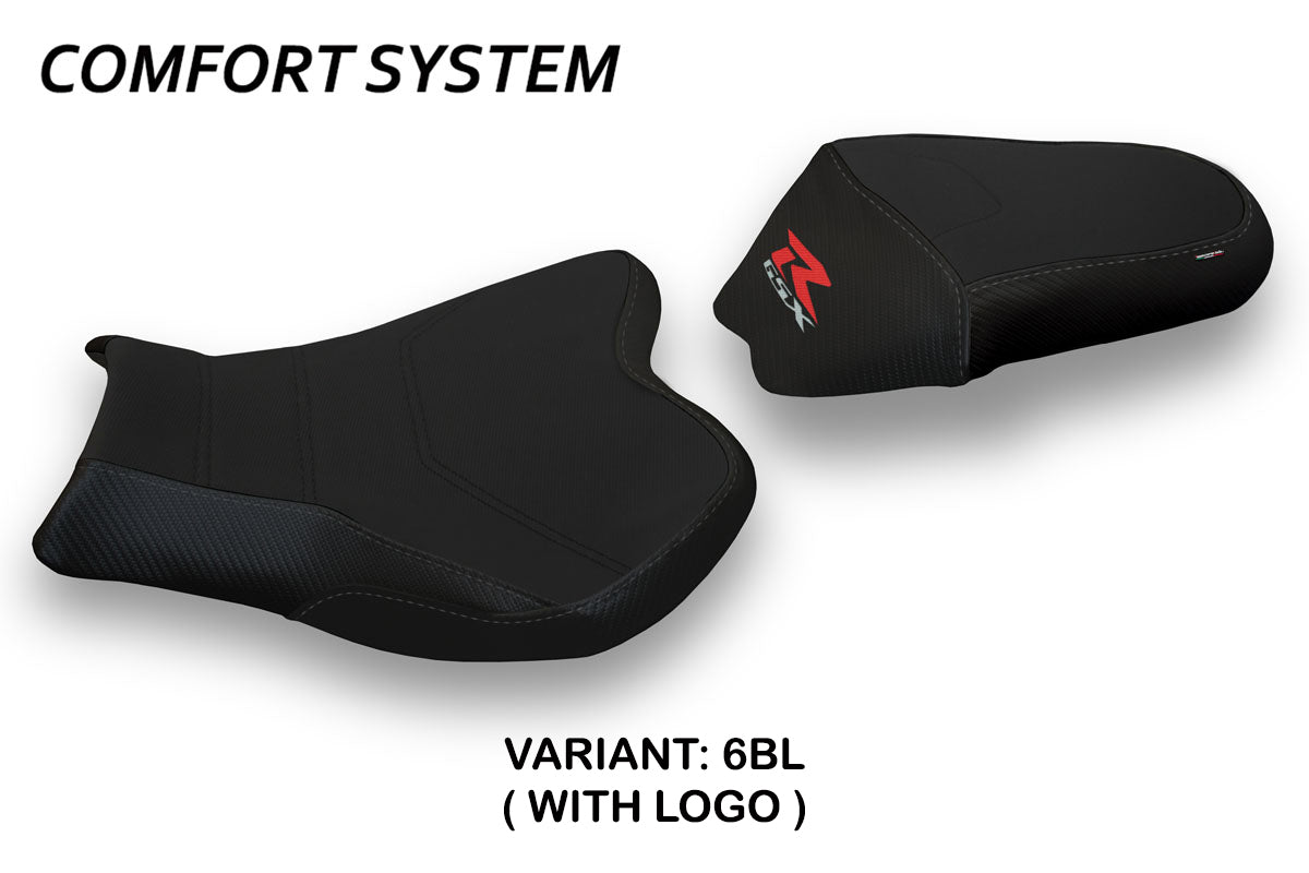 Suzuki GSXR 1000 2009-2016 Seat Cover Tappezzeria Italia TPZ Comfort in Black