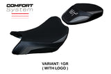 Suzuki GSXS 1000 GT 2021-2025 Seat Cover Tappezzeria Italia TPZ Comfort in Grey and Black