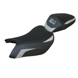 Suzuki GSXS 1000 GX 2024-2025 Seat Cover Tappezzeria Italia TPZ in Silver and Black