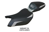 Suzuki GSXS 1000 GX 2024-2025 Seat Cover Tappezzeria Italia TPZ in Silver and Black