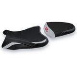 Suzuki GSXR 600 750 2006-2007 Seat Cover Tappezzeria Italia TPZ in Silver and Black