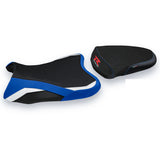 Suzuki GSXR 600 750 2006-2007 Seat Cover Tappezzeria Italia TPZ in Special Blue, White and Black