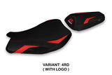 Suzuki GSXR 1000 2017-2024 Seat Cover Tappezzeria Italia TPZ in Red and Black