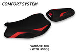 Suzuki GSXR 1000 2017-2024 Seat Cover Tappezzeria Italia TPZ Comfort in Red