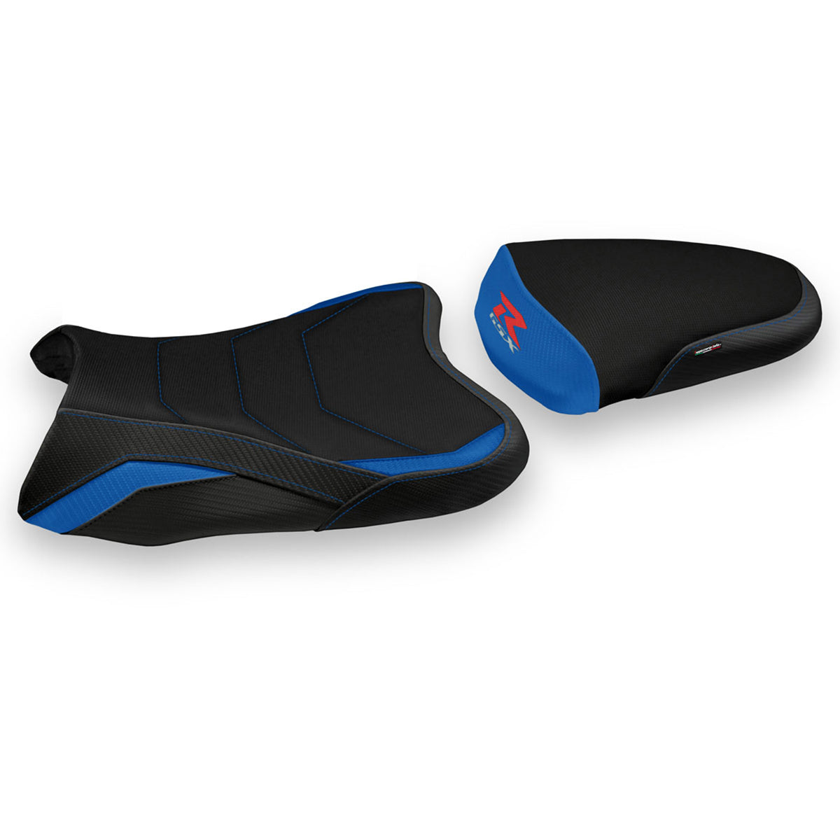 Suzuki GSXR 600 750 2008-2010 Seat Cover Tappezzeria Italia TPZ Comfort in Blue and Black