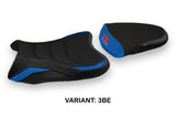 Suzuki GSXR 600 750 2008-2010 Seat Cover Tappezzeria Italia TPZ Ultragrip in Blue and Black