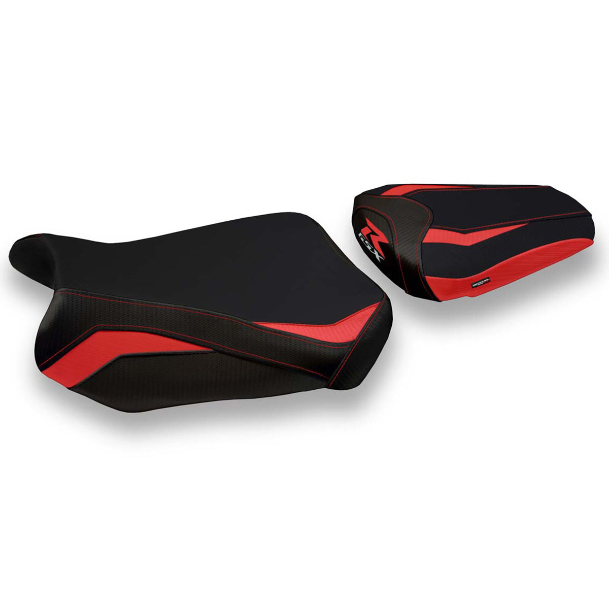 Suzuki GSXR 600 750 2011-2024 Seat Cover Tappezzeria Italia TPZ in Red and Black