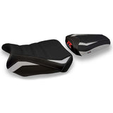 Suzuki GSXR 600 750 2011-2024 Seat Cover Tappezzeria Italia TPZ Ultragrip in Silver