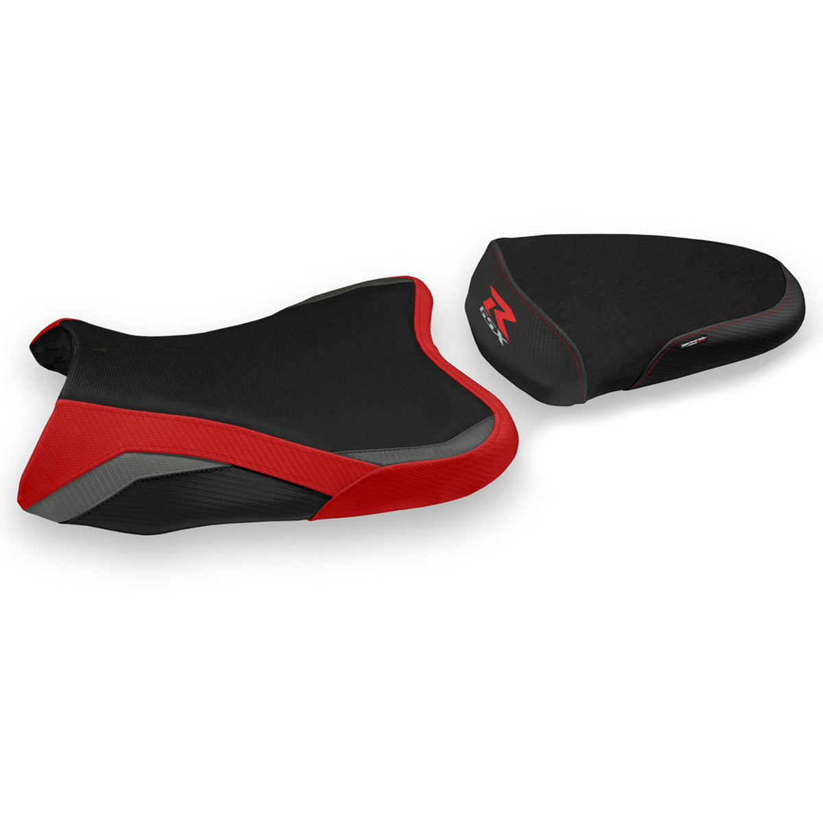 Suzuki GSXR 1000 2007-2008 Seat Cover Tappezzeria Italia TPZ in Special Red, Grey and Black
