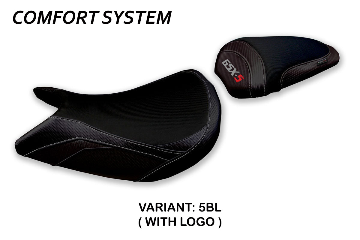 Suzuki GSXS 1000F 2015-2020 Seat Cover Tappezzeria Italia TPZ Comfort in Black