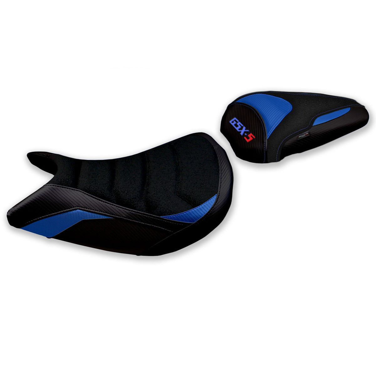 Suzuki GSXS 1000F 2015-2020 Seat Cover Tappezzeria Italia TPZ Ultragrip in Blue