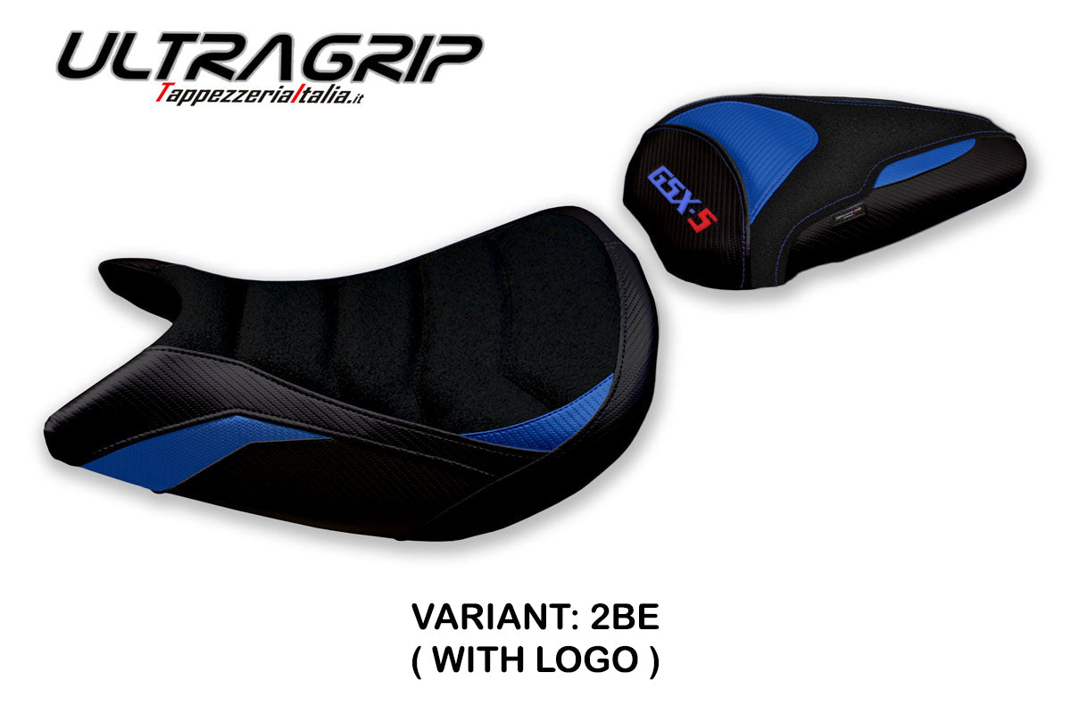 Suzuki GSXS 1000F 2015-2020 Seat Cover Tappezzeria Italia TPZ Ultragrip in Blue