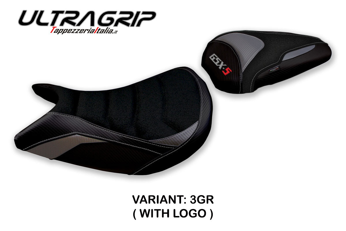 Suzuki GSXS 1000F 2015-2020 Seat Cover Tappezzeria Italia TPZ Ultragrip in Grey