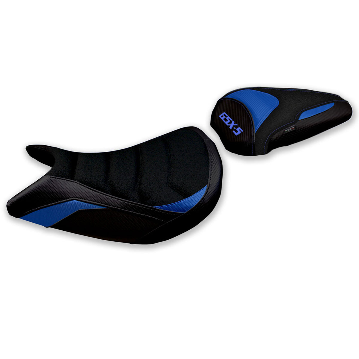 Suzuki GSXS 1000 2015-2020 Seat Cover Tappezzeria Italia TPZ Ultragrip in Blue