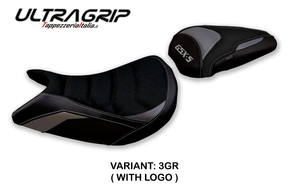 Suzuki GSXS 1000 2015-2020 Seat Cover Tappezzeria Italia TPZ Ultragrip in Grey