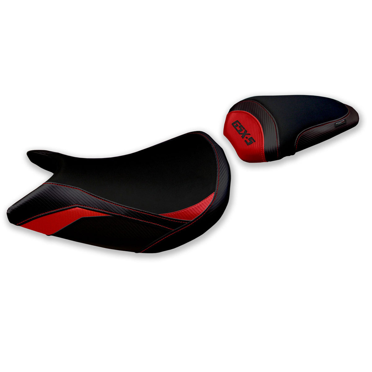 Funda de asiento Suzuki GSXS 1000 2015-2020 Tappezzeria Italia TPZ Comfort en rojo