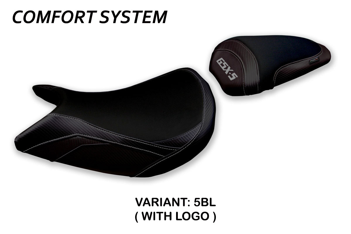 Suzuki GSXS 1000 2015-2020 Seat Cover Tappezzeria Italia TPZ Comfort in Black