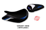 Suzuki GSXS 1000 2015-2020 Seat Cover Tappezzeria Italia TPZ in White and Blue