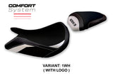 Suzuki GSXS 1000 2021-2025 Seat Cover Tappezzeria Italia TPZ Comfort in White
