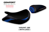 Suzuki GSXS 1000 2021-2025 Seat Cover Tappezzeria Italia TPZ Comfort in Blue