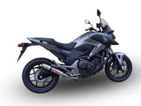 Honda NC700X NC700S Dct 2012-2013  Exhaust GPR Slip-on Deeptone Inox