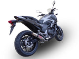 Honda NC700X NC700S Dct 2012-2013  Exhaust GPR Slip-on Deeptone Inox