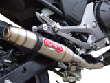 Honda NC700X NC700S Dct 2012-2013  Exhaust GPR Slip-on Deeptone Inox