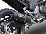 Honda Integra 700 2012-2013  Exhaust GPR Slip-on Furore Nero