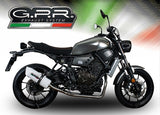 Yamaha XSR 700 2017-2020 Exhaust GPR Full System Albus Evo4