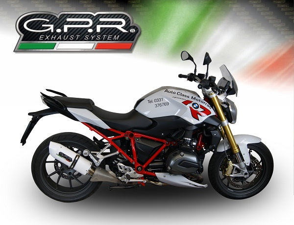 Bmw R1200R-Lc 2017-2019 Exhaust GPR Slip-on Albus Evo4