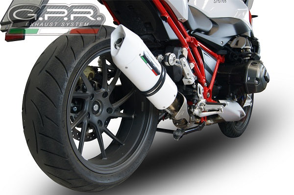 Bmw R1200R-Lc 2015-2016 Exhaust GPR Slip-on Albus Ceramic